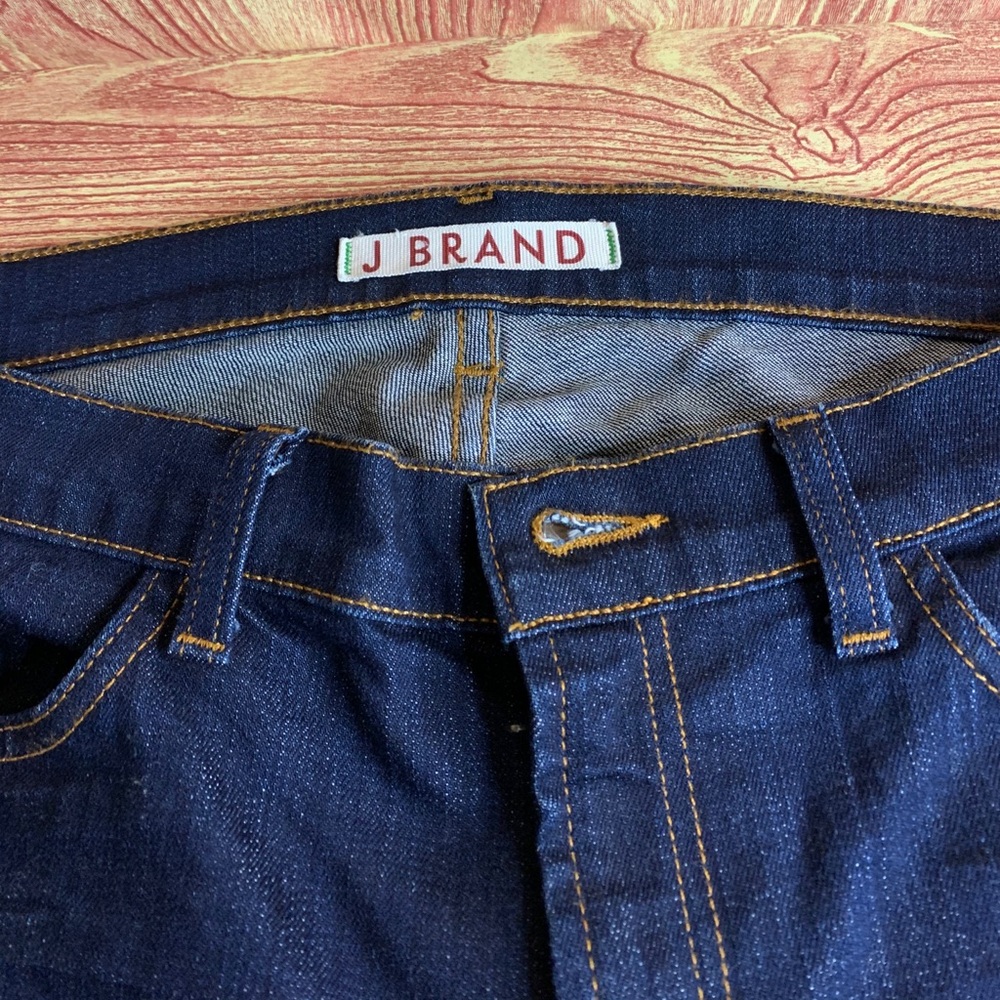 J Brand The Pencil Slim Stretch Dark Wash - Picture 10 of 15